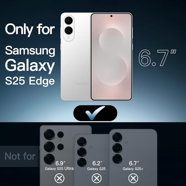 Samsung S25 Edge Stødsikkert Cover