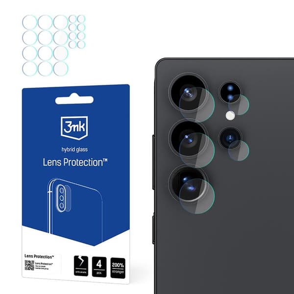 3mkLensProtection-CameraLensGlassforSamsungGalaxyS25Ultra(4sets)