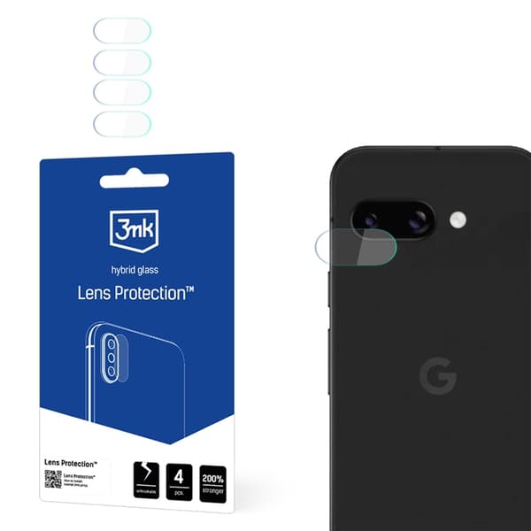 3mk Lens Protection - Camera Lens Glass for Google Pixel 9a (4 sets)