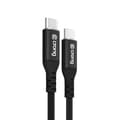 Miniatyrbillede 1 af 2: Crong Soft Link - 100W PD 5A USB-C to USB-C Cable 120cm (black)