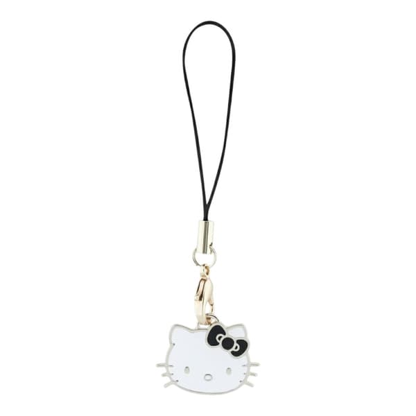 HelloKittyPhoneStrapCharmKittyHead-PhonePendant(black)