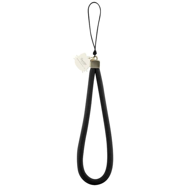 HelloKittyNylonCordKittyHead-PhoneCharm(Black)