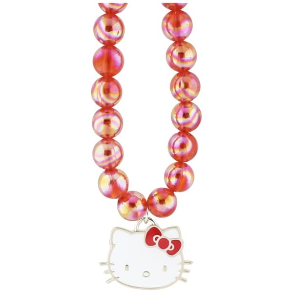 HelloKittyPearlsKittyHead-PhoneCharm(Red)