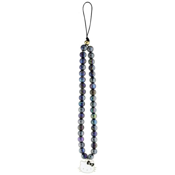 HelloKittyPearlsKittyHead-PhoneCharm(Black)