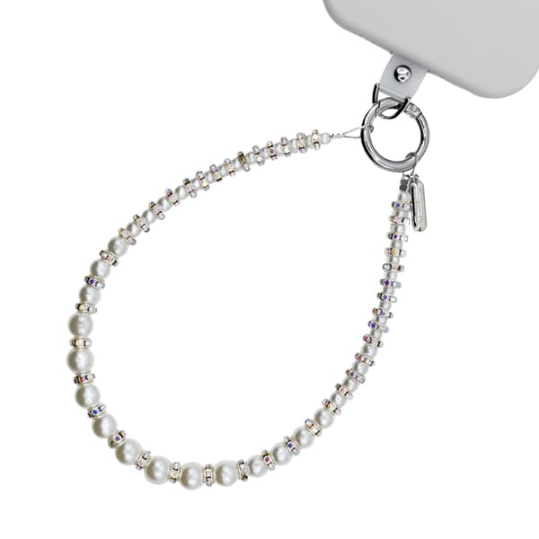 CrongPhoneCharm-PhoneStrap(SilverBeads)