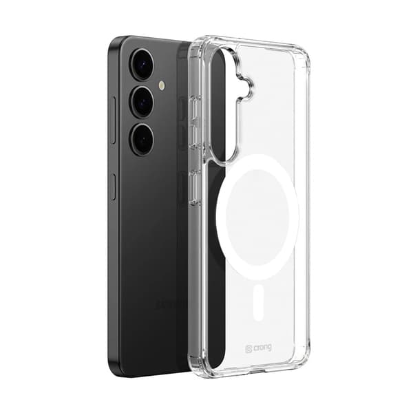 CrongCrystalShieldMagnetic-CaseforSamsungGalaxyS25MagSafe(Transparent)