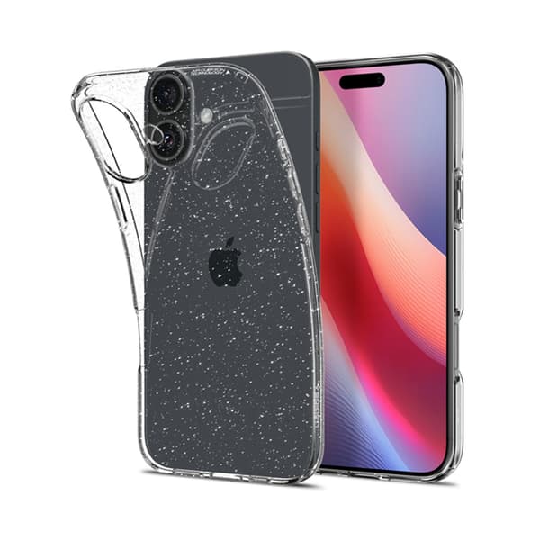 SpigenLiquidCrystalGlitter-CaseforiPhone16(Clear)