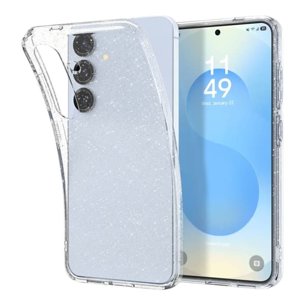 SpigenLiquidCrystalGlitter-CaseforSamsungGalaxyS25+(Transparent)