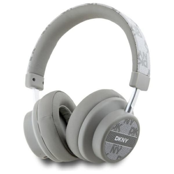 DKNYCheckeredPattern-WirelessOver-EarBluetoothHeadphonesV5.3(Beige)