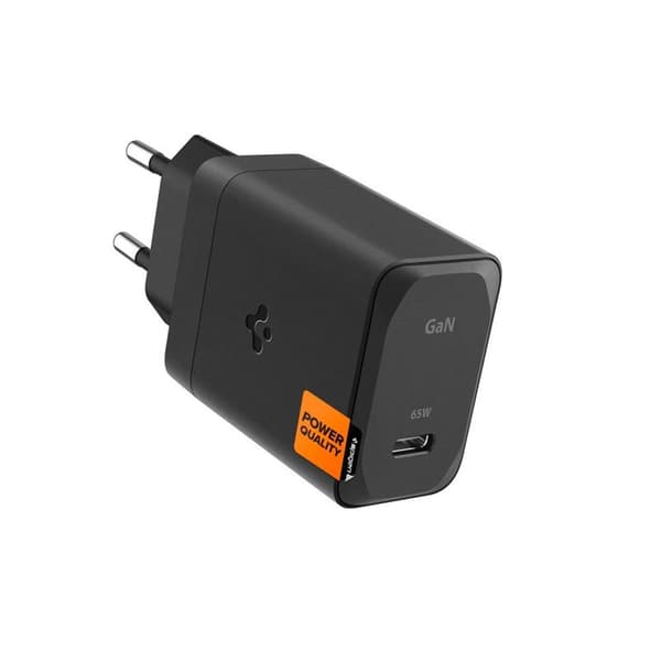 SpigenArcStationProGaN-651-USB-CWallChargerPD3.0PPS65W+USB-CCable(Black)