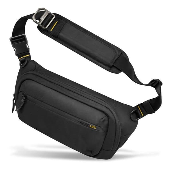 SpigenKD410SlingBagKlasden-PhoneBag/CrossbodyPouch(Black)