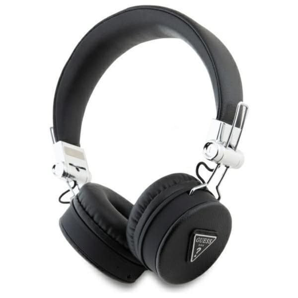 GuessGrainedClassicRoundShape-WirelessOver-EarBluetoothENCHeadphones(Black)