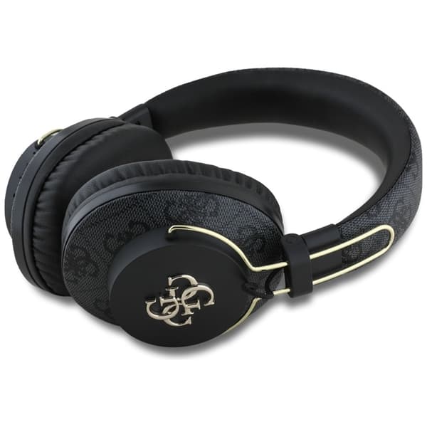 GuessMetal4GLogo-WirelessOver-EarBluetoothHeadphonesENC(black)