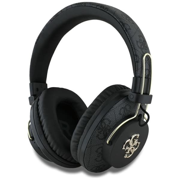 GuessMetal4GLogo-WirelessOver-EarBluetoothHeadphonesENC(black)