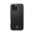 Pikkukuva 2 / 2: Spigen Enzo Aramid Mag MagSafe - Case iPhone 16 Pro Max (Black / Natural)