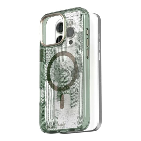 Moshi iGlaze MagSafe - Case for iPhone 16 Pro (Sunlit Green)