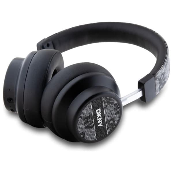 DKNYCheckeredPattern-WirelessOver-EarBluetoothHeadphonesV5.3(Black)