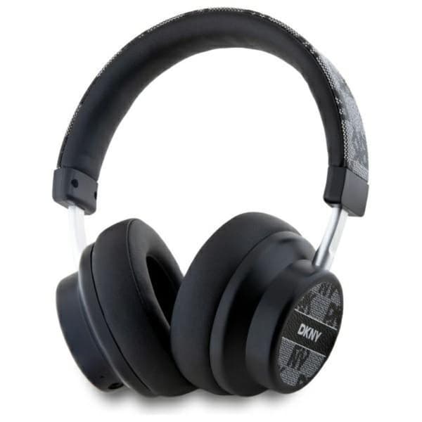DKNYCheckeredPattern-WirelessOver-EarBluetoothHeadphonesV5.3(Black)