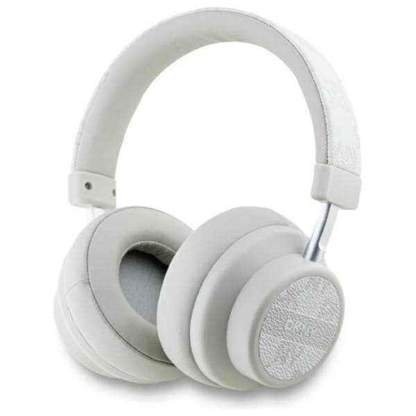DKNYCheckeredPattern-WirelessOver-EarBluetoothHeadphonesV5.3(Pearl)