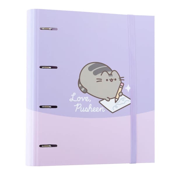 Pusheen-A4BinderfromtheMomentsCollection(4rings,elasticband)