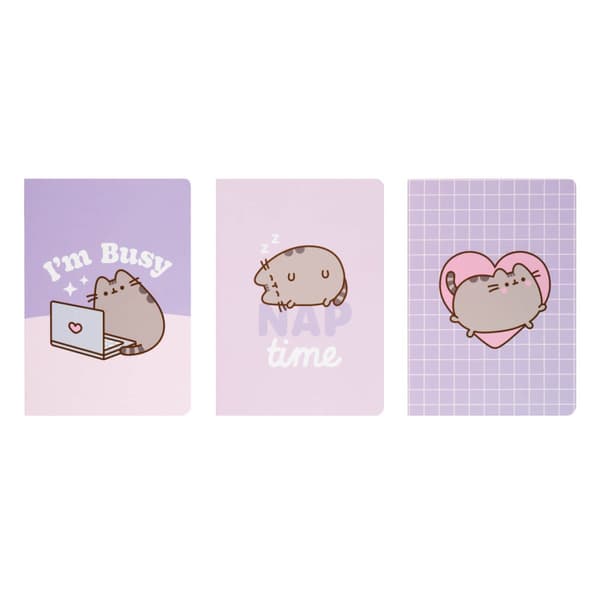 Pusheen-SetofA6NotebooksfromtheMomentsCollection(3pcs.)
