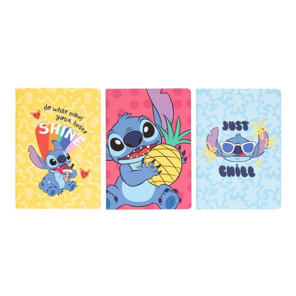 DisneyStitch-SetofA5notebooksfromtheTropicalcollection(3pcs.)