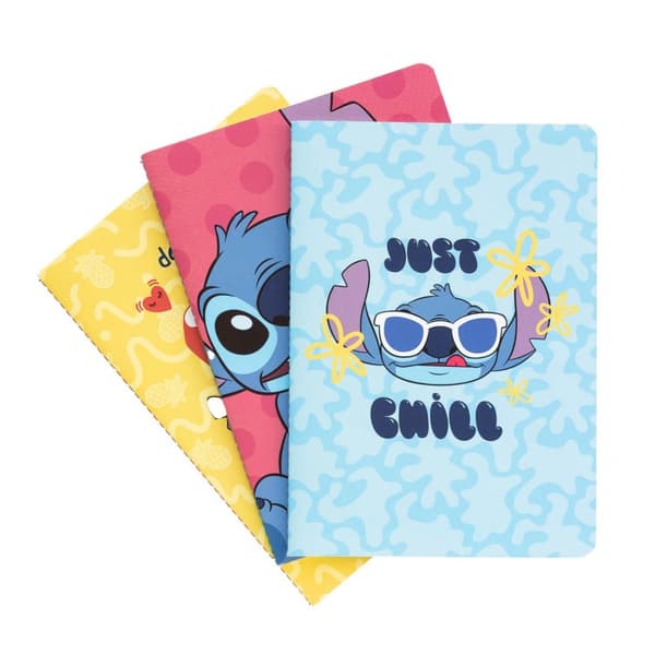 DisneyStitch-SetofA5notebooksfromtheTropicalcollection(3pcs.)