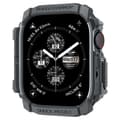 Pikkukuva 2 / 2: Spigen Rugged Armor - Case for Apple Watch 10 46 mm (Dark Grey)