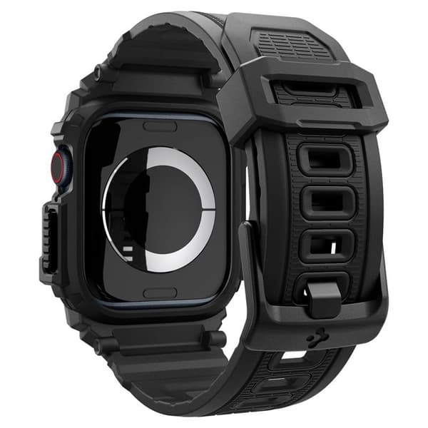 SpigenRuggedArmorPro-StrapwithCaseforAppleWatch1046mm(MatteBlack)