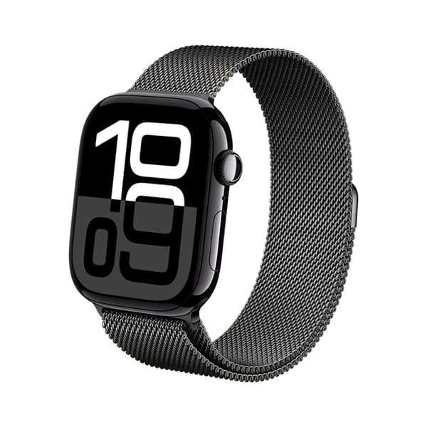 Crong Milano Steel - Stainless Steel Band for Apple Watch 38/40/41/42 mm (Graphite)