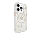 Miniatyrbillede 2 af 2: Case-Mate Floral Gems MagSafe - iPhone 15 Pro Case (Gold)