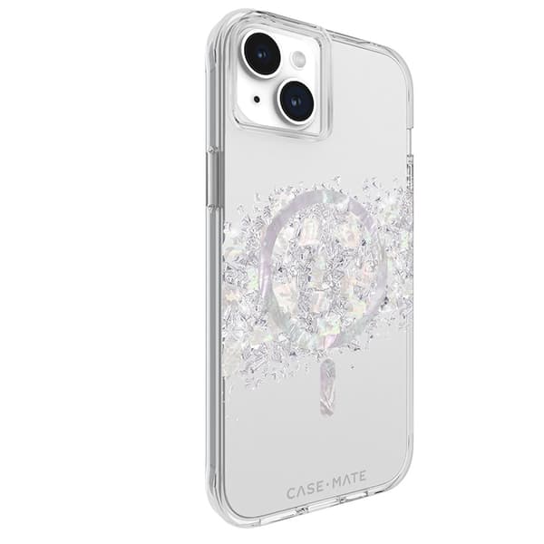 Case-Mate Karat MagSafe - iPhone 15 Plus Case with Mother of Pearl (A Touch of Pearl)