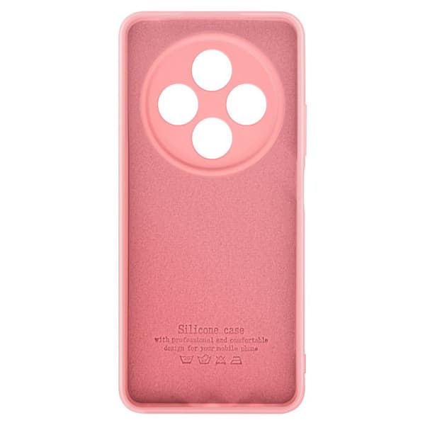 Coque för Xiaomi Redmi 14C Semi-rigid Soft-touch Anti-fingeravtryck Rosa Puder