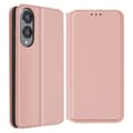 Miniatyrbild 2 av 5: Fodral för Samsung S25 Edge Klippportfölj med kortfack och videostöd i roséguld