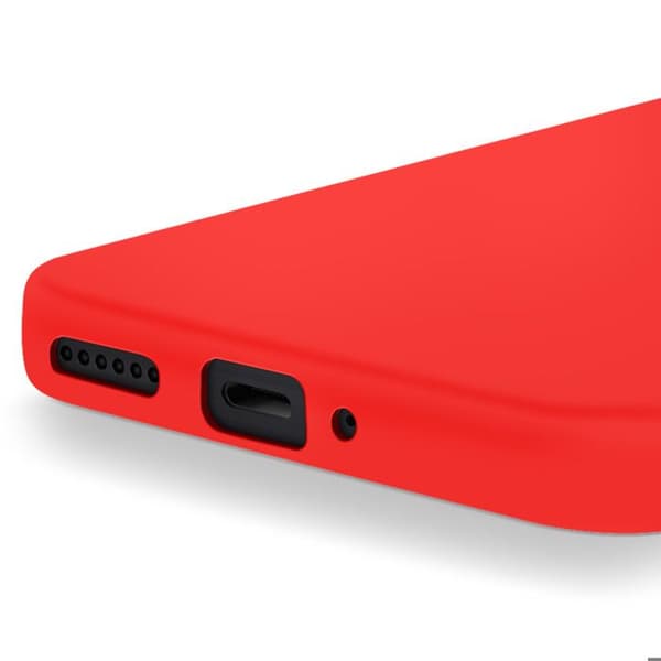 Coque för Redmi Note 14 Pro och 14 Pro Plus Semi-rigid Soft-touch Röd