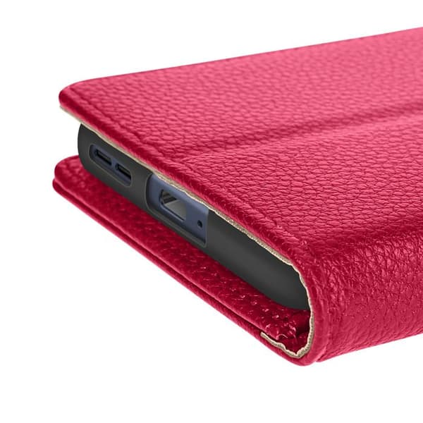 Motorola Edge 60 Fusion Fickfodral med Magnetflik Fuchsia