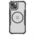 Miniatyrbild 1 av 5: Skal för iPhone 15 MagSafe Kolfiber Bakskydd Stöttålig Förstärkt Svart