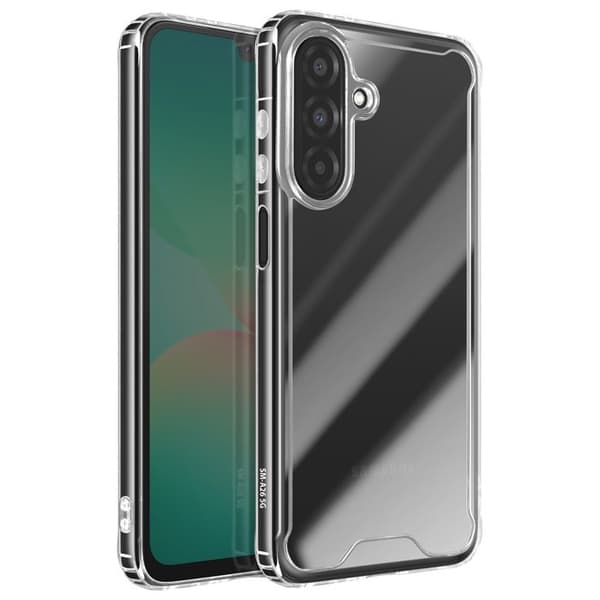 Coque för Samsung Galaxy A26 Förstärkta Hörn Högre Kanter Transparent