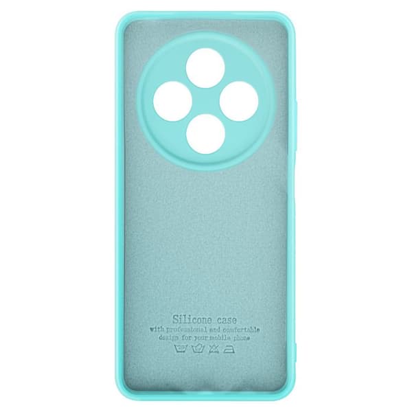 Coque för Xiaomi Redmi 14C Semi-rigid Soft-touch Anti-spår Turkos