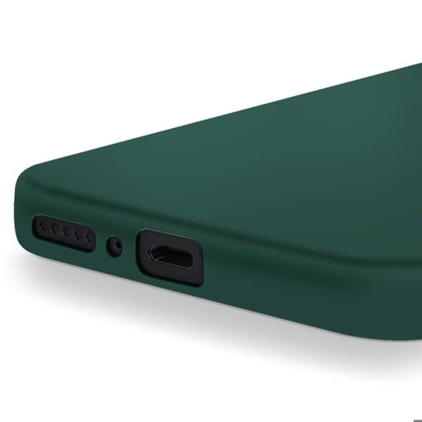 Fodral för Xiaomi Redmi Note 14 5G Semihård Soft-touch Anti-spår Grön gran