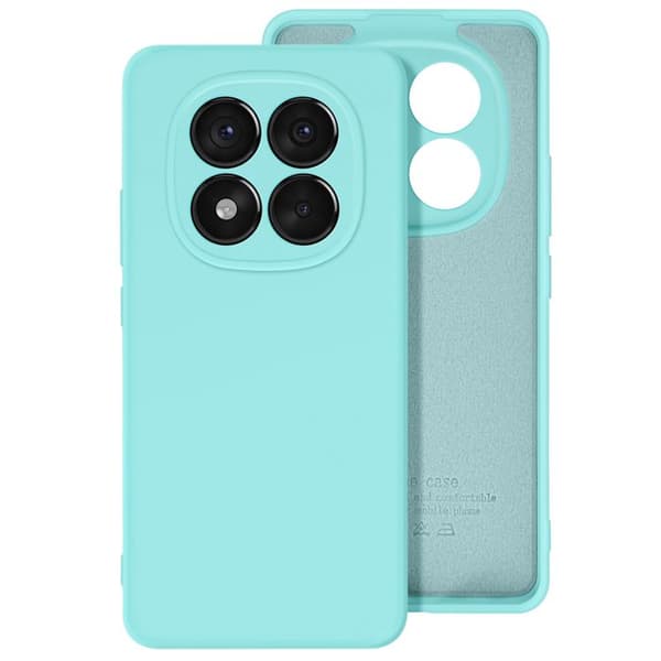 Coque för Redmi Note 14 Pro och 14 Pro Plus Semihård Soft-touch Turkos