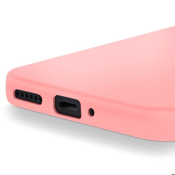 Coque för Redmi Note 14 Pro och 14 Pro Plus Semi-rigid Soft-touch Rosa Puder