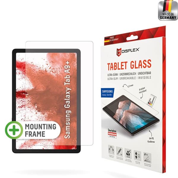 Hus för Samsung Galaxy Tab A9 Plus - Displex Tablet FlexiGlass - Transparent