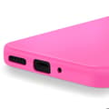 Miniatyrbild 3 av 5: Coque för Xiaomi Redmi 14C Semi-rigida Soft-touch Anti-spår Fuchsia