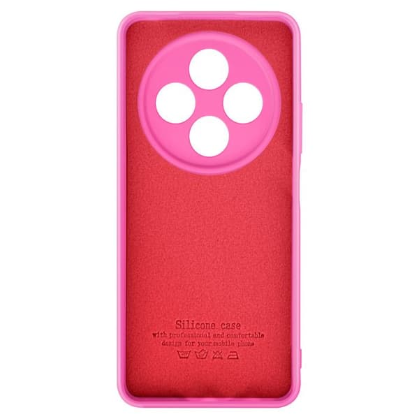 Coque för Xiaomi Redmi 14C Semi-rigida Soft-touch Anti-spår Fuchsia