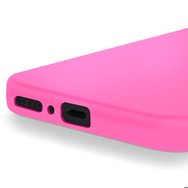 Fodral för Xiaomi Redmi Note 14 5G Semi-hård Soft-touch Anti-spår Fuchsia
