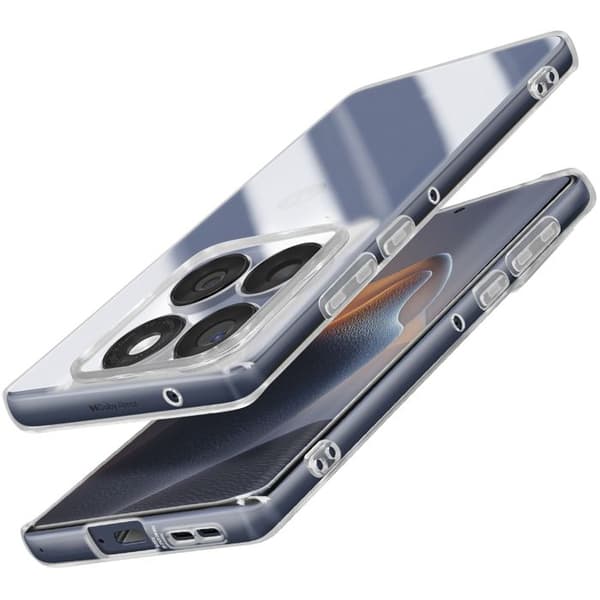 Coque för Motorola Edge 60 Fusion och Edge 60 Silikon Mjuk Transparent