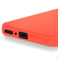 Miniatyrbild 3 av 6: Fodral för Xiaomi Redmi Note 14 5G Semi-stiff Soft-touch Anti-spår Orange