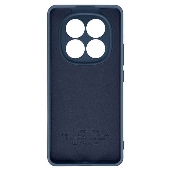 Skyddsfodral för Redmi Note 14 Pro och 14 Pro Plus Semi-hårt Soft-touch Mörkblå