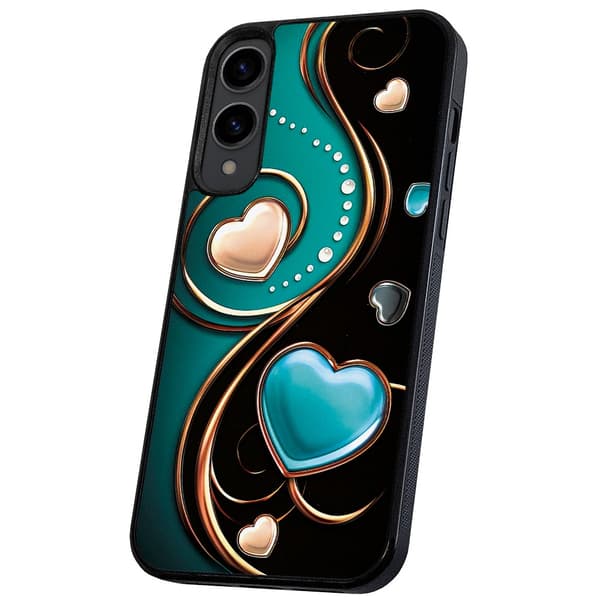 Samsung Galaxy S25 Edge - Cover/Mobilcover Hjerter